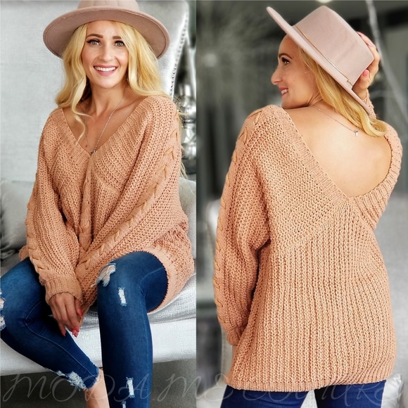 MODA ME COUTURE Sweaters - EUNICE Ultra Soft Sweater - Clay
